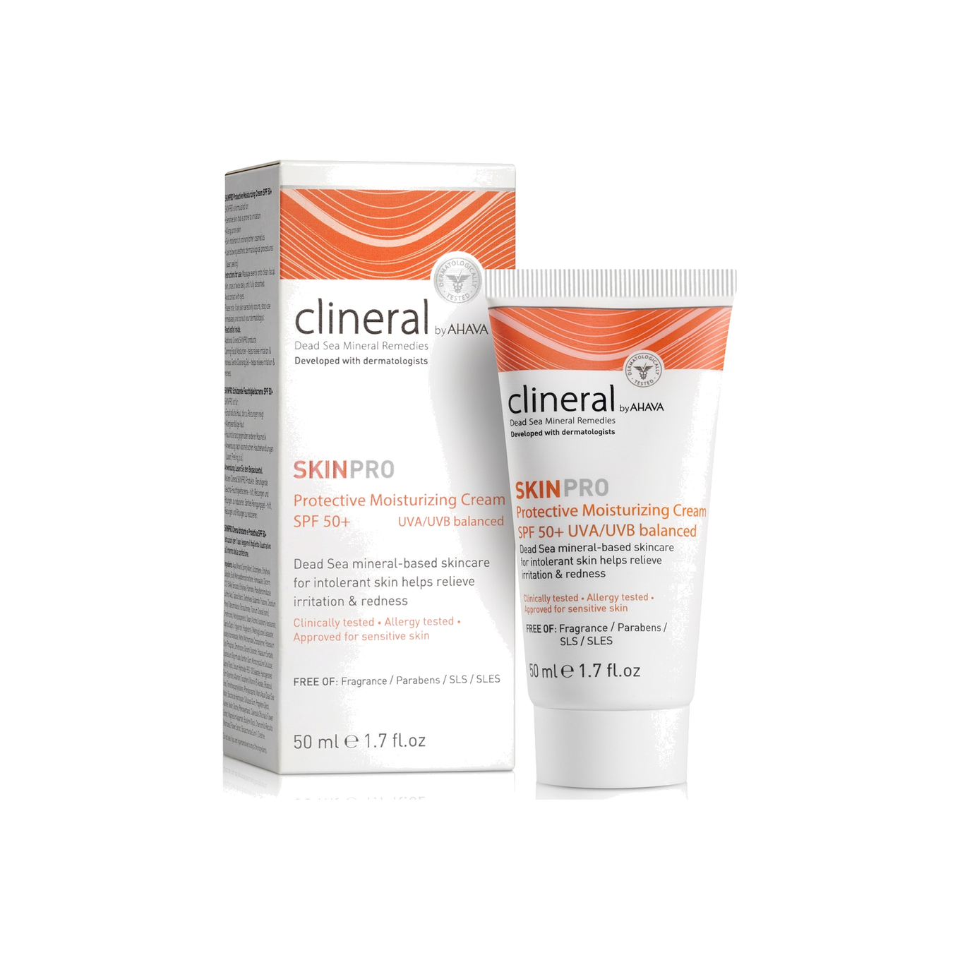 Clineral SKINPRO Protective Moisturizing Cream SPF50 (Expire Mar / Dec 2028)